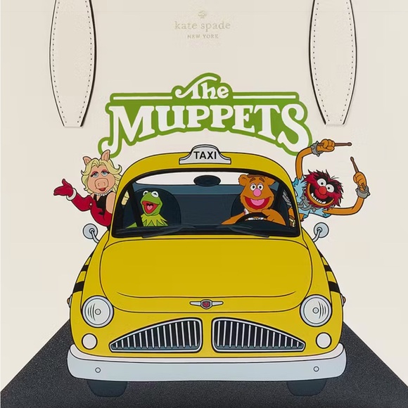 ♠️kate spade New York X Disney Muppets Medium Tote NWT - Picture 4 of 16